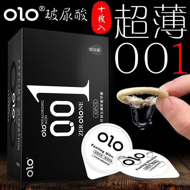 OLO hyaluronic acid 001 Ice and Fire Goddess 001 series condoms [10 pieces]