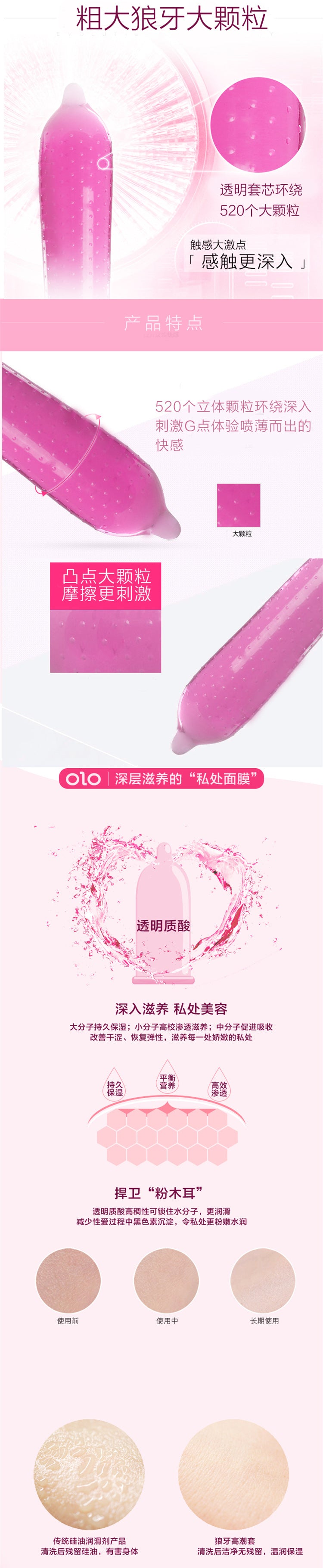 OLO Hyaluronic Acid Orgasm Set【3pcs】