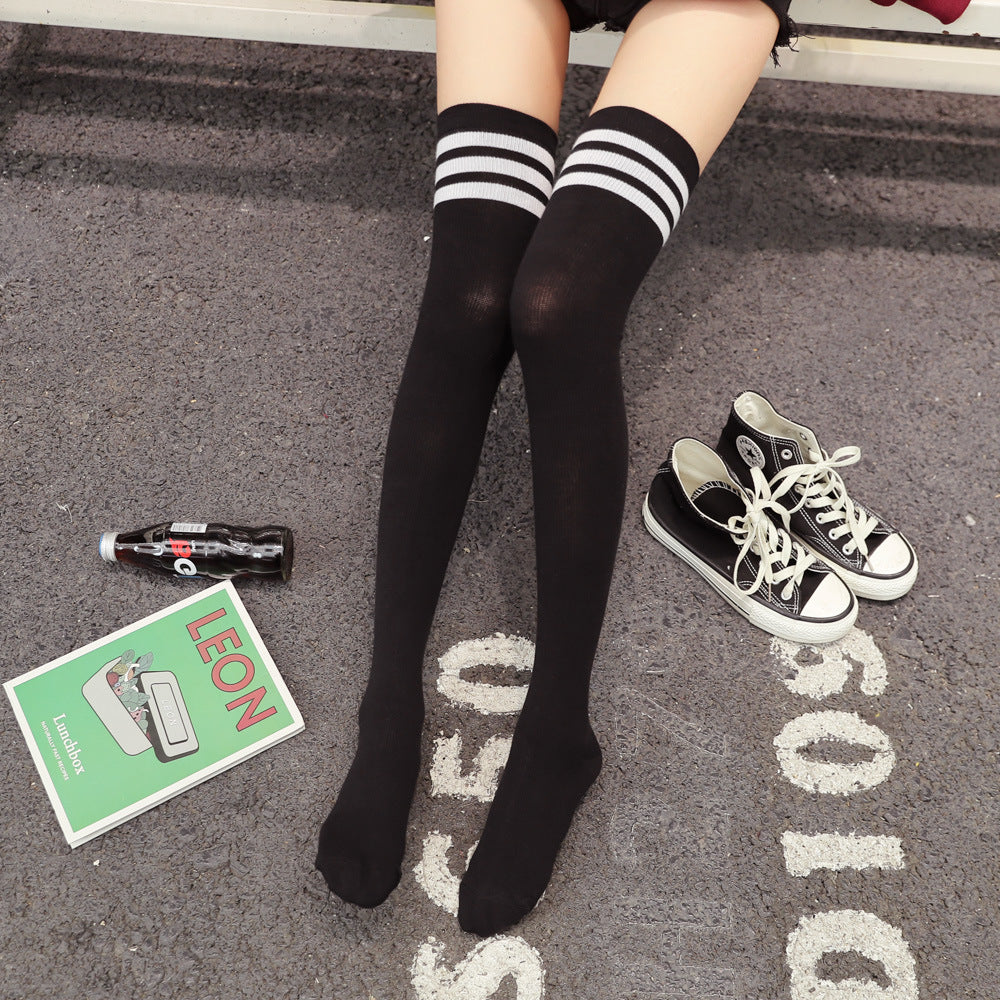 Japanese college style over-the-knee stockings S1