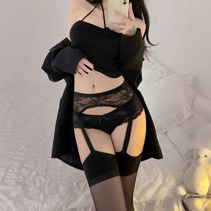 Douyin same style pure lust sexy suspender stockings