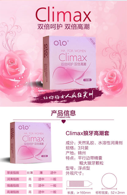 OLO Hyaluronic Acid Orgasm Set【3pcs】