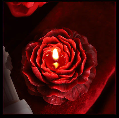 Romantic Rose Low Temperature Candle [Floral Red] B43