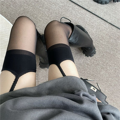 Douyin same style pure lust sexy suspender stockings