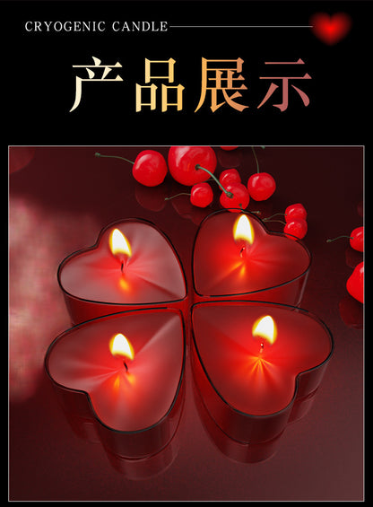 Low temperature candle--love red B42