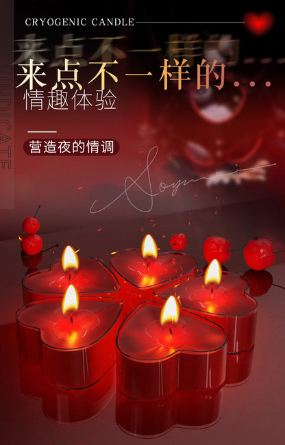 Low temperature candle--love red B42