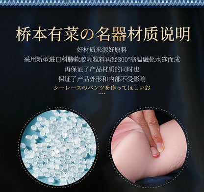 AVmin名器-女优倒模S级名器【桥本有菜】签名款