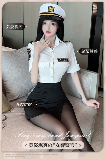 Pure desire costume policewoman suit