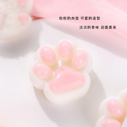 Low Temperature Candle-Cat Paw Pink B44