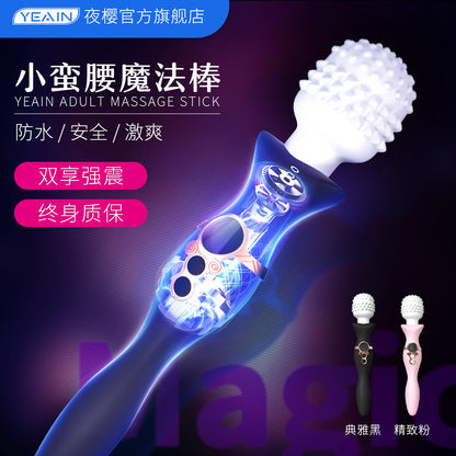 🎀Fairy double-head massage vibrating AV magic wand