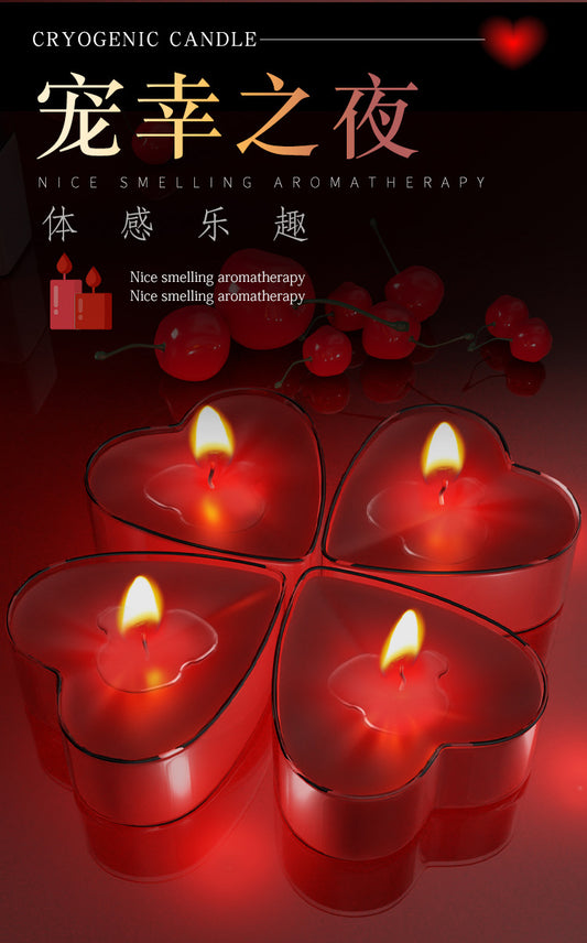 Low temperature candle--love red B42