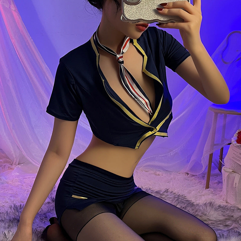 Stewardess's Secret [Socks Not Included] C80