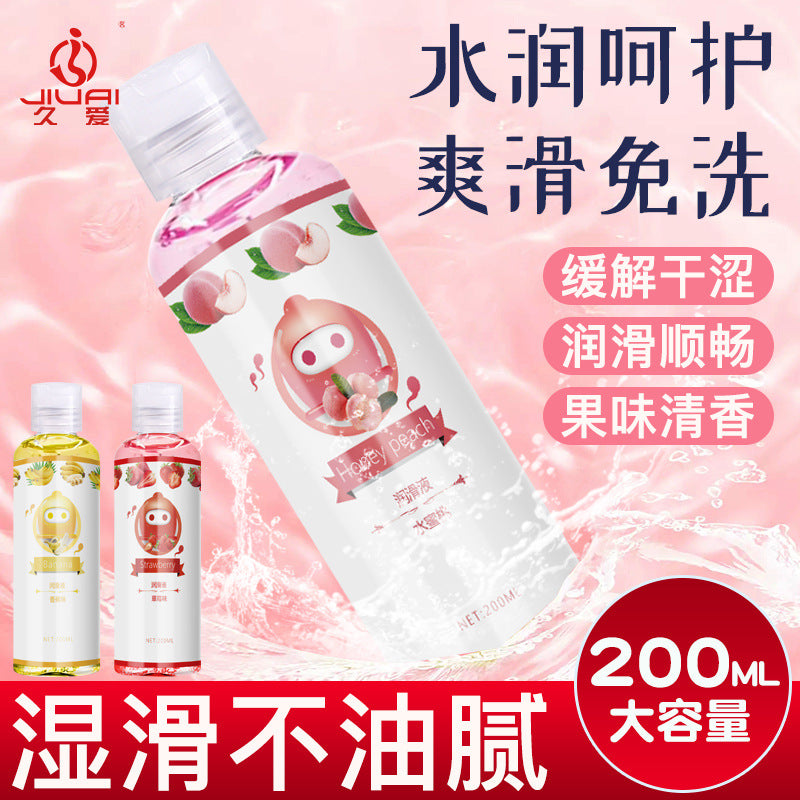 久爱水果味润滑油 -200ml