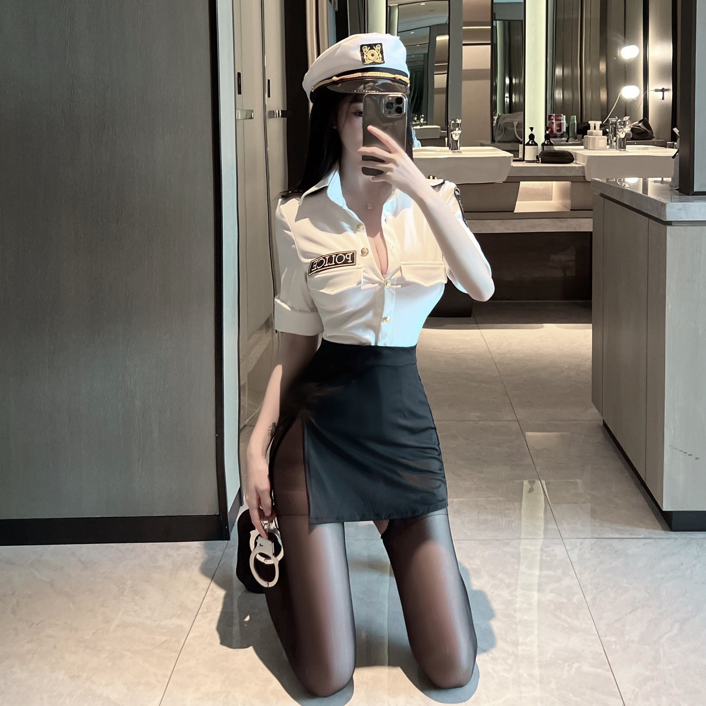 Pure desire costume policewoman suit