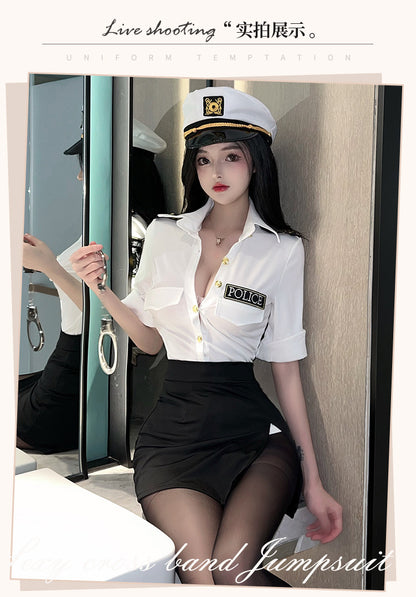 Pure desire costume policewoman suit