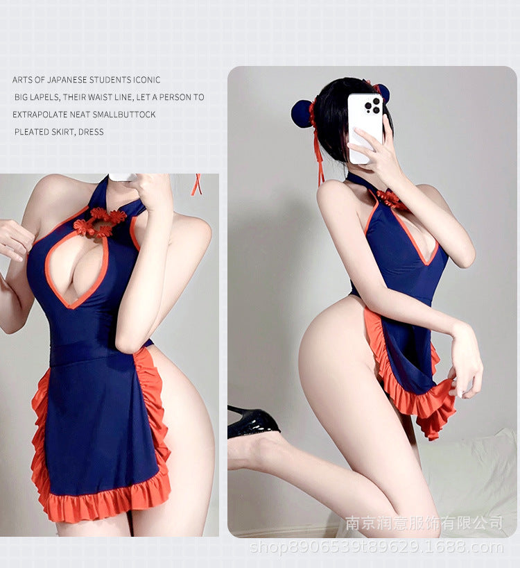 COS sultry maid cheongsam uniform suit C200