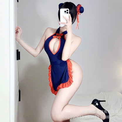 COS sultry maid cheongsam uniform suit C200